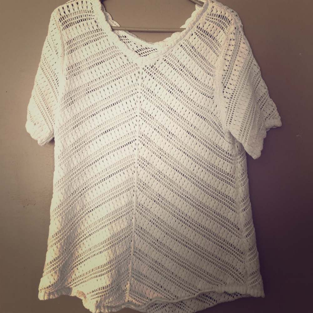 Crochet Knit Top